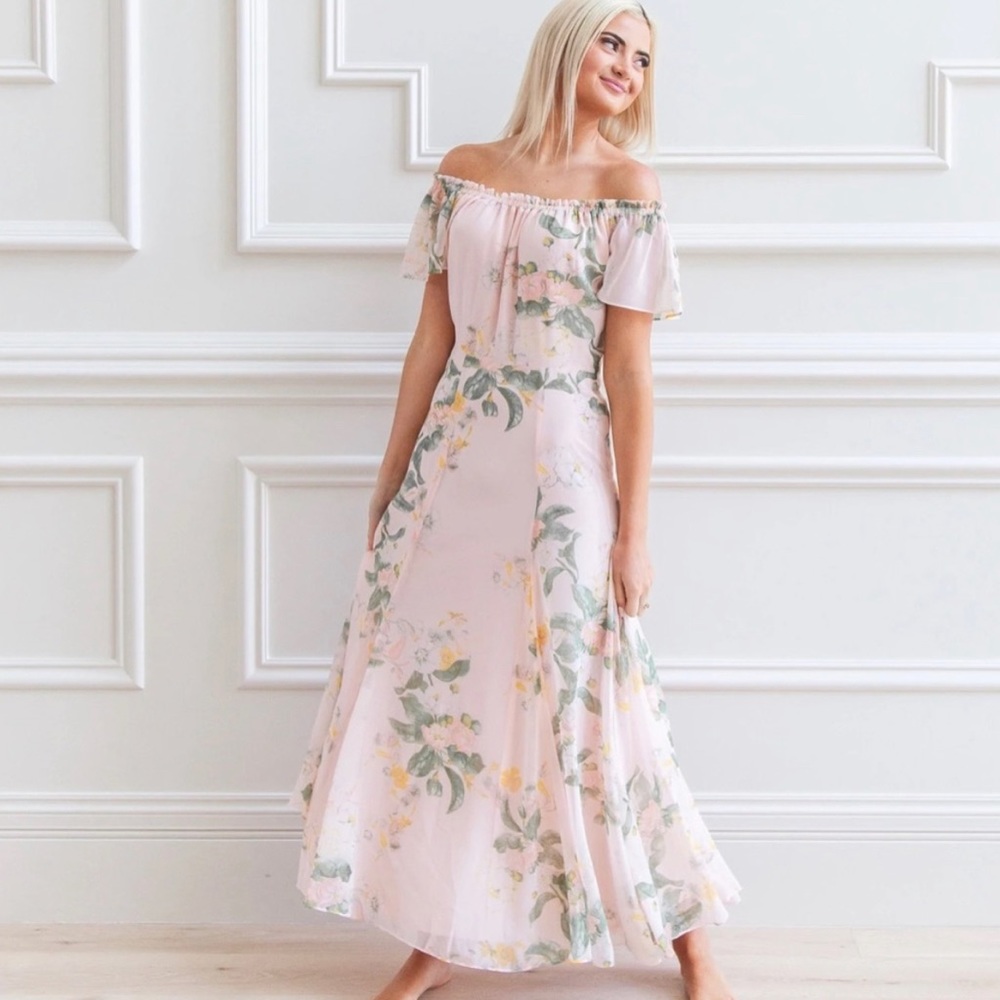 Rachel Parcell Floral Maxi Nordstrom Exclusive